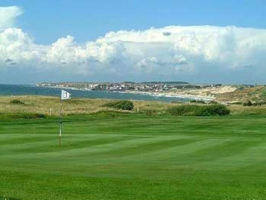 Vue Sur Mer, Dunes Et Golf Wimereux Luaran gambar