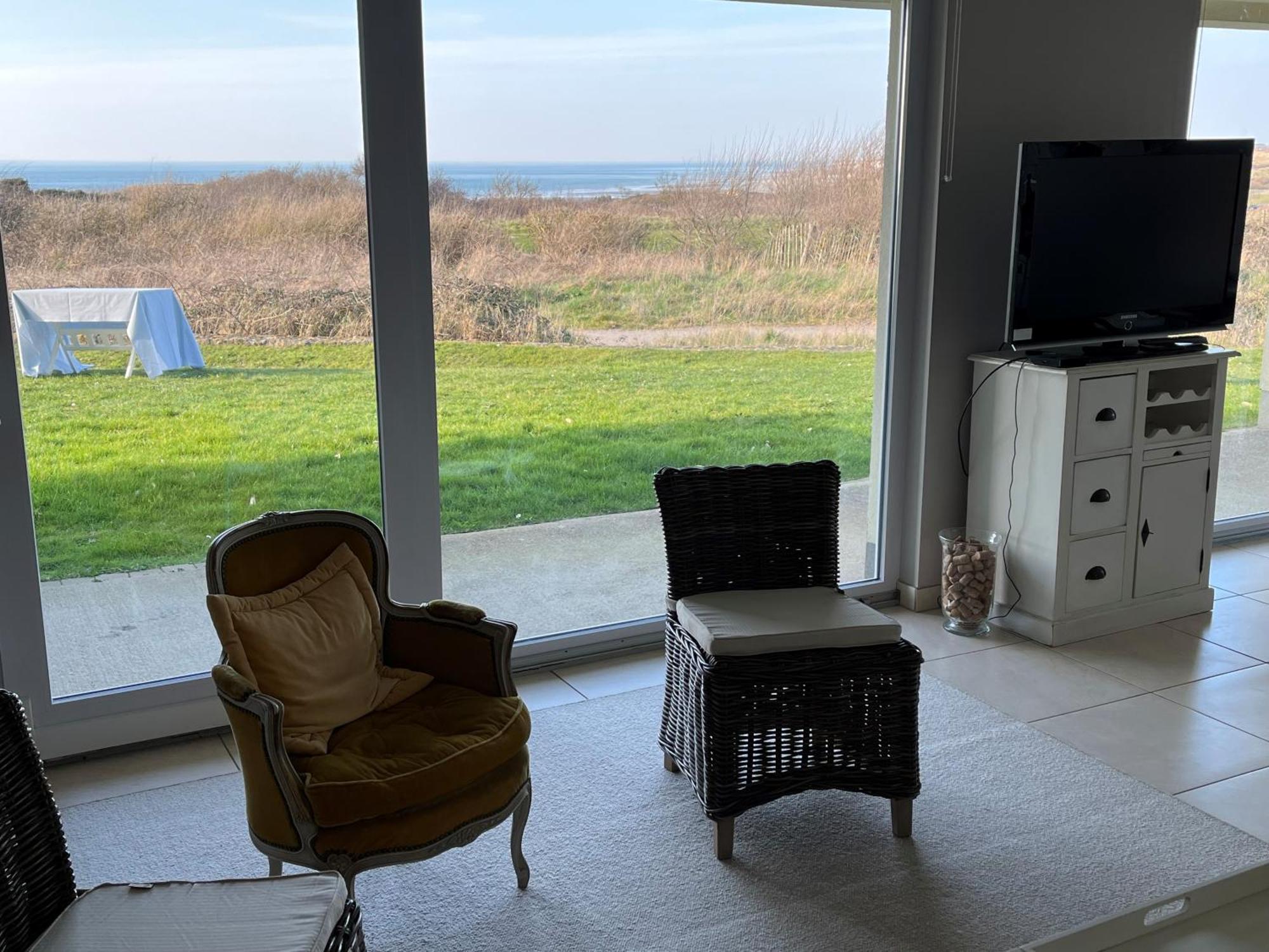 Vue Sur Mer, Dunes Et Golf Wimereux Luaran gambar